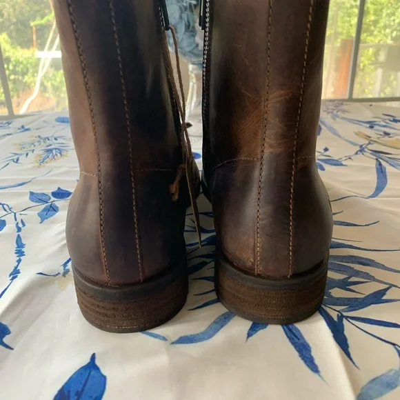 Born Lace Up With Zipper Ankle Boot 8.5 NWT - Picture 5 of 6